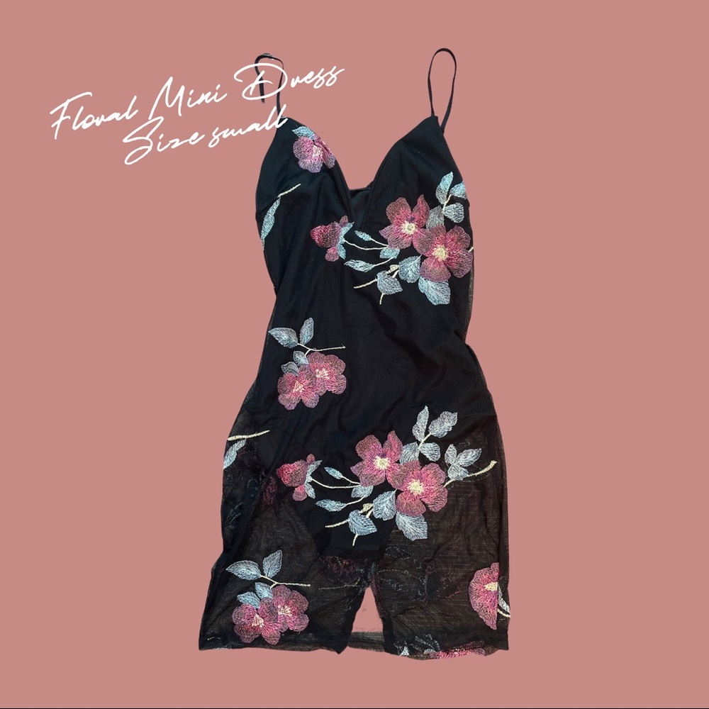 Floral Mini Dress